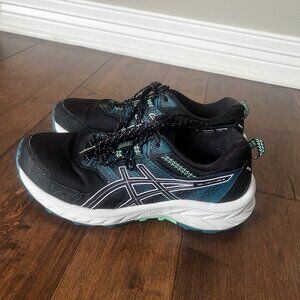 ASICS Women's Gel-Venture 9 Running Shoes - Size 8.5 - Black/Digital Violet
